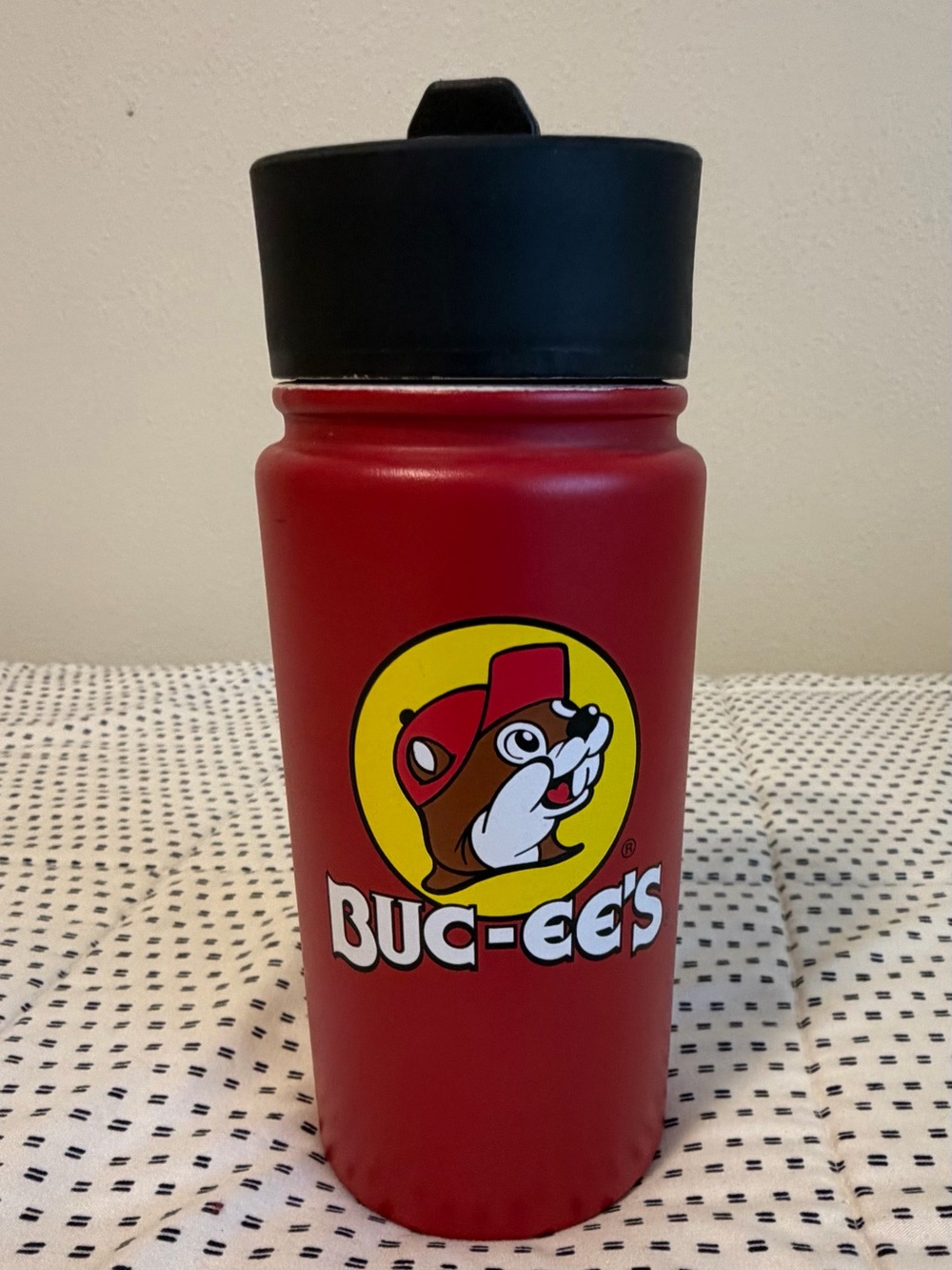 Buc-ee's Red Travel Water Bottle - Buc-ee's
